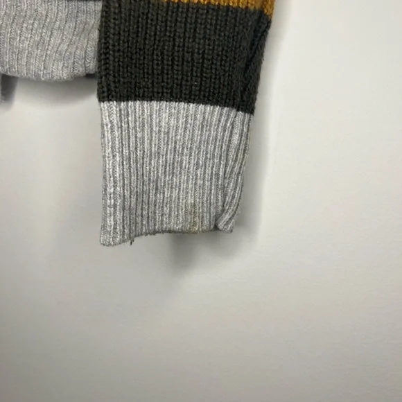 Madewell Patch Pocket Pullover Sweater Walton Stripe – Size Small - Picture 3 of 9